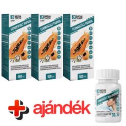   3 db  Natur Tanya fermentált papaya koncentrátum 500 ml+ ajándék hialuron tabletta 30db