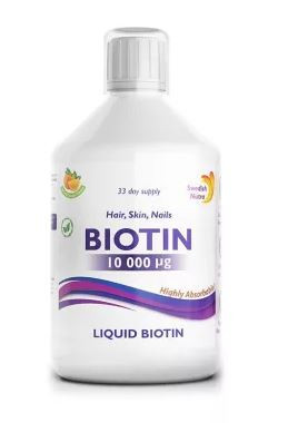 Swedish Nutra Biotin 10000 Folyékony Vitamin 500ml