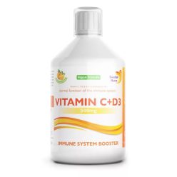   Swedish Nutra Folyékony C+D3 Immunrendszer Erősítő Vitamin 500ml