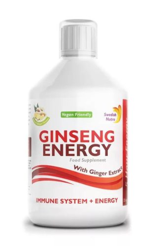 Swedish Nutra Ginseng Energy Folyékony Vitaminkomplex 500ml