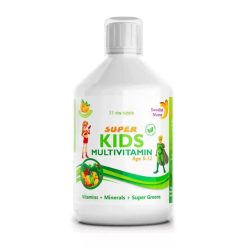   Swedish Nutra Super Kids Folyékony Multivitamin Gyerekeknek 500ml