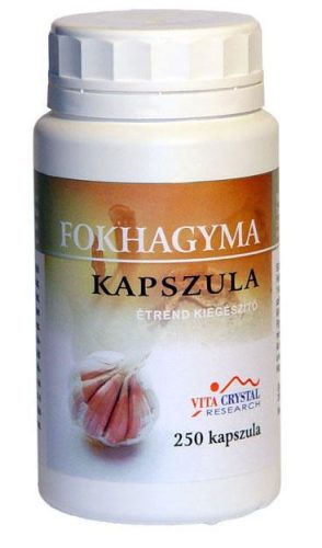Vita Crystal Fokhagyma kapszula 250db 