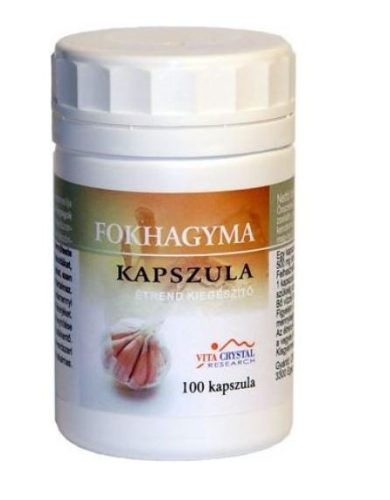 Vita Crystal Fokhagyma kapszula 100db 