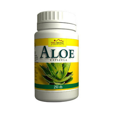 Vita crystal aloe vera kapszula 250db
