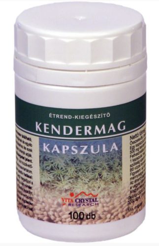 Vita Crystal Kendermag kapszula 100db