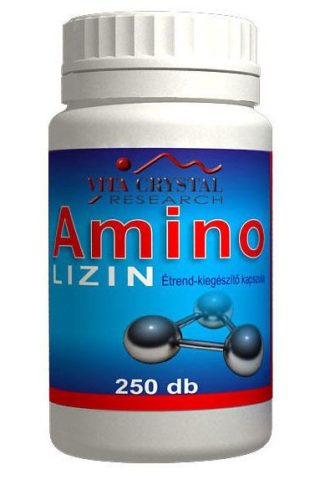 Vita Crystal Amino Lizin kapszula 250db