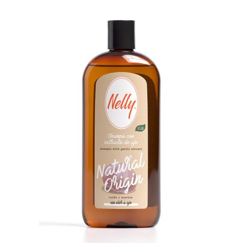 Nelly vegán Tápláló/hajhullás ellen sampon fokhagyma kivonattal 400ml